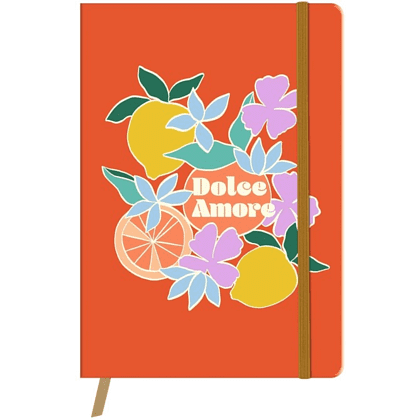 Блокнот "Dolce Amore", А5, 64 листов, линейный, ассорти