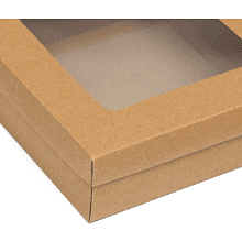 Коробка подарочная "9702399", 20х20х6 см, картон, самосборная