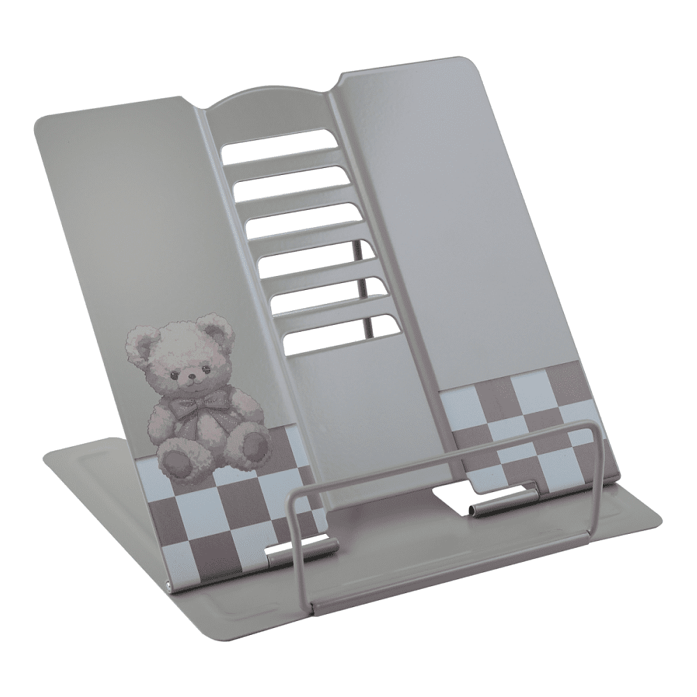 Подставка для книг "Bear", серый