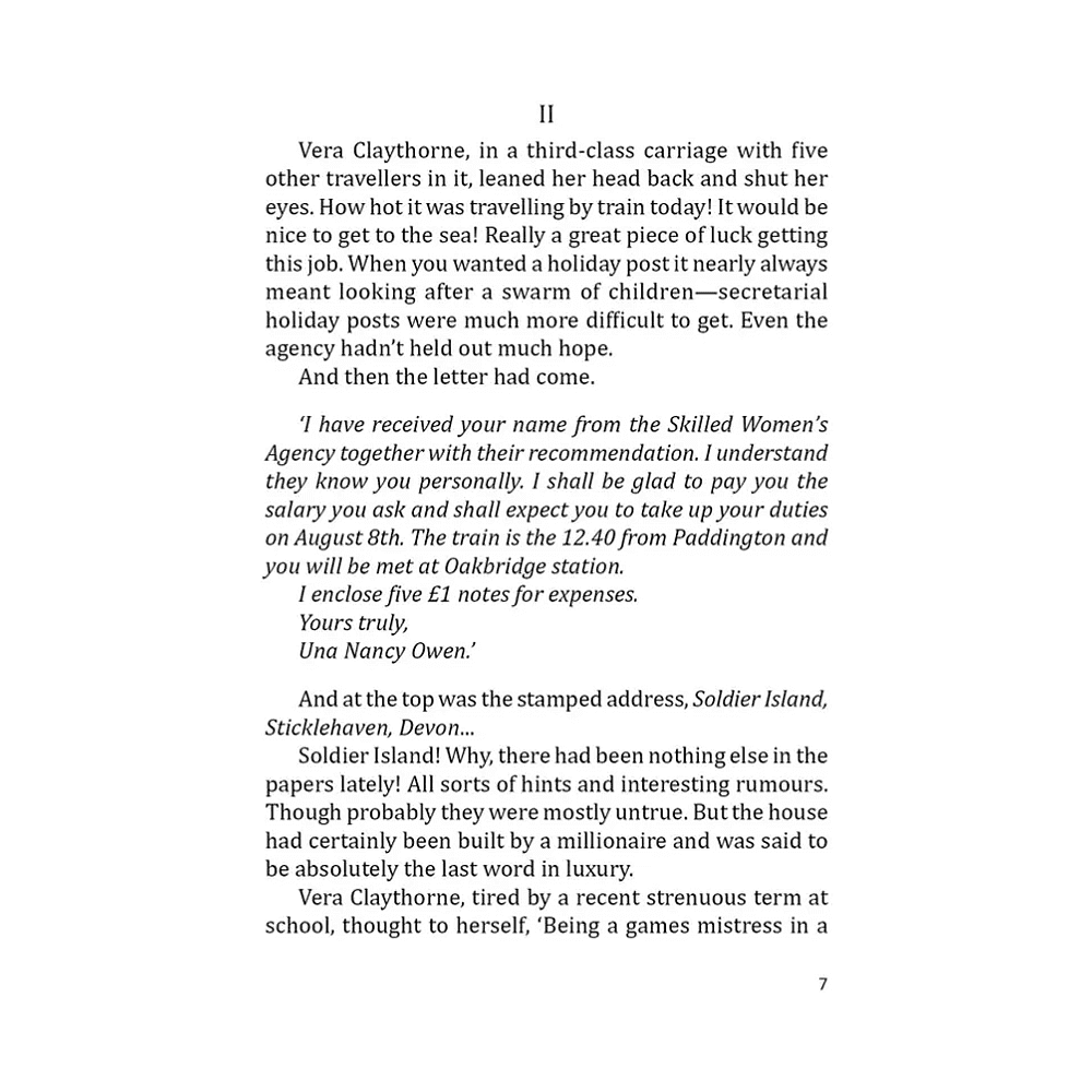 Книга на английском языке "И никого не стало", Агата Кристи - 3