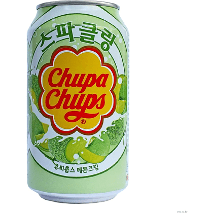 Напиток "Chupa Chups Sparkling", вкус дыни, 345 мл