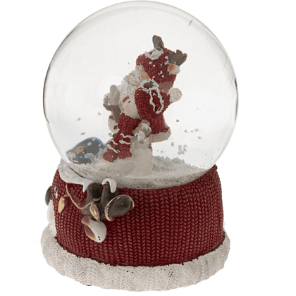 Фигурка музыкальная "Дед Мороз", 11х10х14 см, разноцветный - 3