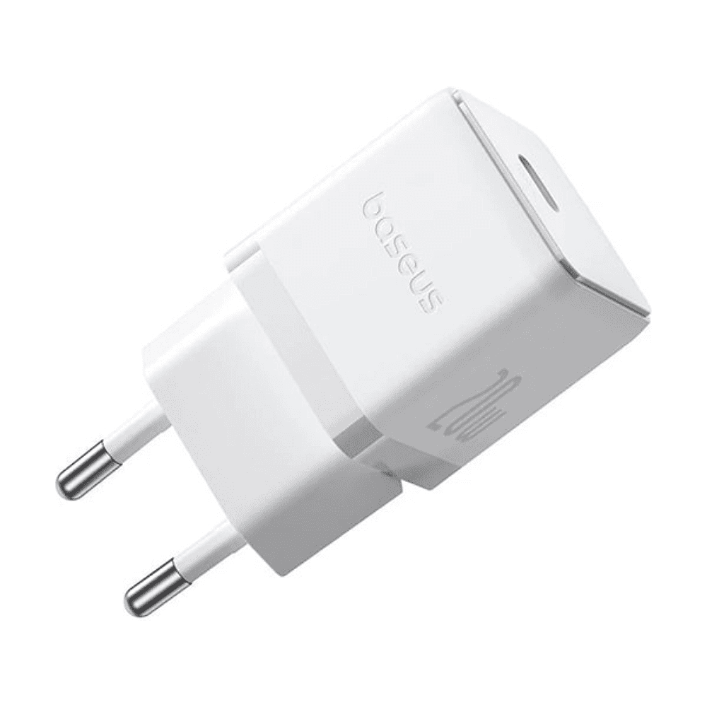 Сетевое зарядное устройство Baseus "Palm P10111602213-00", Fast Charger 1C, 20W EU, Moon White
