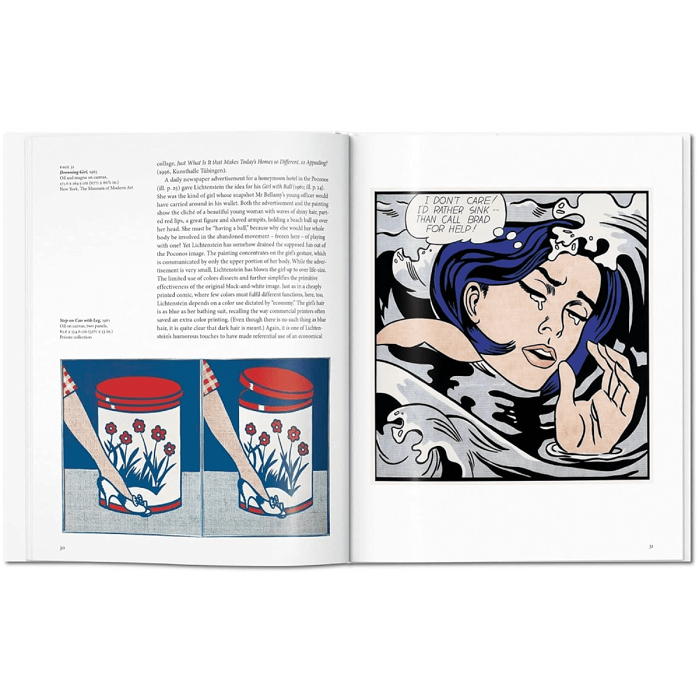 Книга на английском языке "Basic Art. Lichtenstein"  - 5