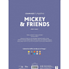 Раскраска по номерам на французском языке "Coloriages mystères Disney - Mickey and friends" - 2