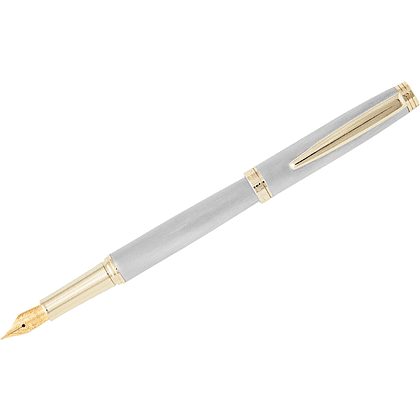 Ручка перьевая "Pierre Cardin Shine", F, серебристый