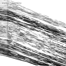 Гирлянда-дождик "Новогодний", 7,5х150 см, фольга, серебристый