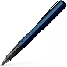 Ручка-роллер "Ink roller Hexo blue", синий, стерж. черный