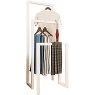 Вешалка напольная ALLERD 120 GEON, белый муар