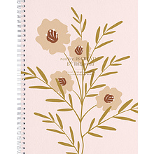Тетрадь "April букет", А4, 96 листов, клетка, розовый