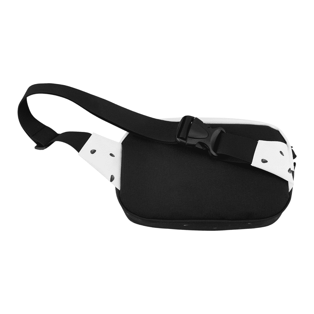 Сумка поясная "Квадро Серебрянка", белый - 2