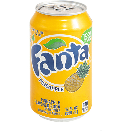 Напиток "Fanta", вкус ананаса, 355 мл