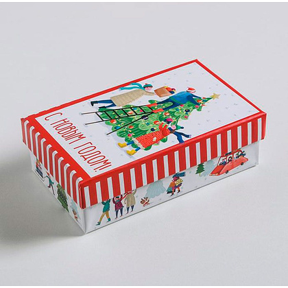 Коробка подарочная "Новогодние истории", 10 шт - 4