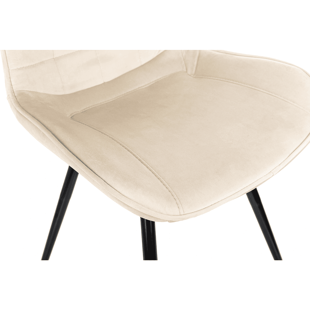 Стул Бюрократ "CH-K2", ткань, бежевый, металл - 3