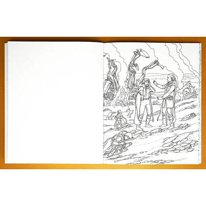 Раскраска на английском языке "Colouring Book. The Official Dune" - 6