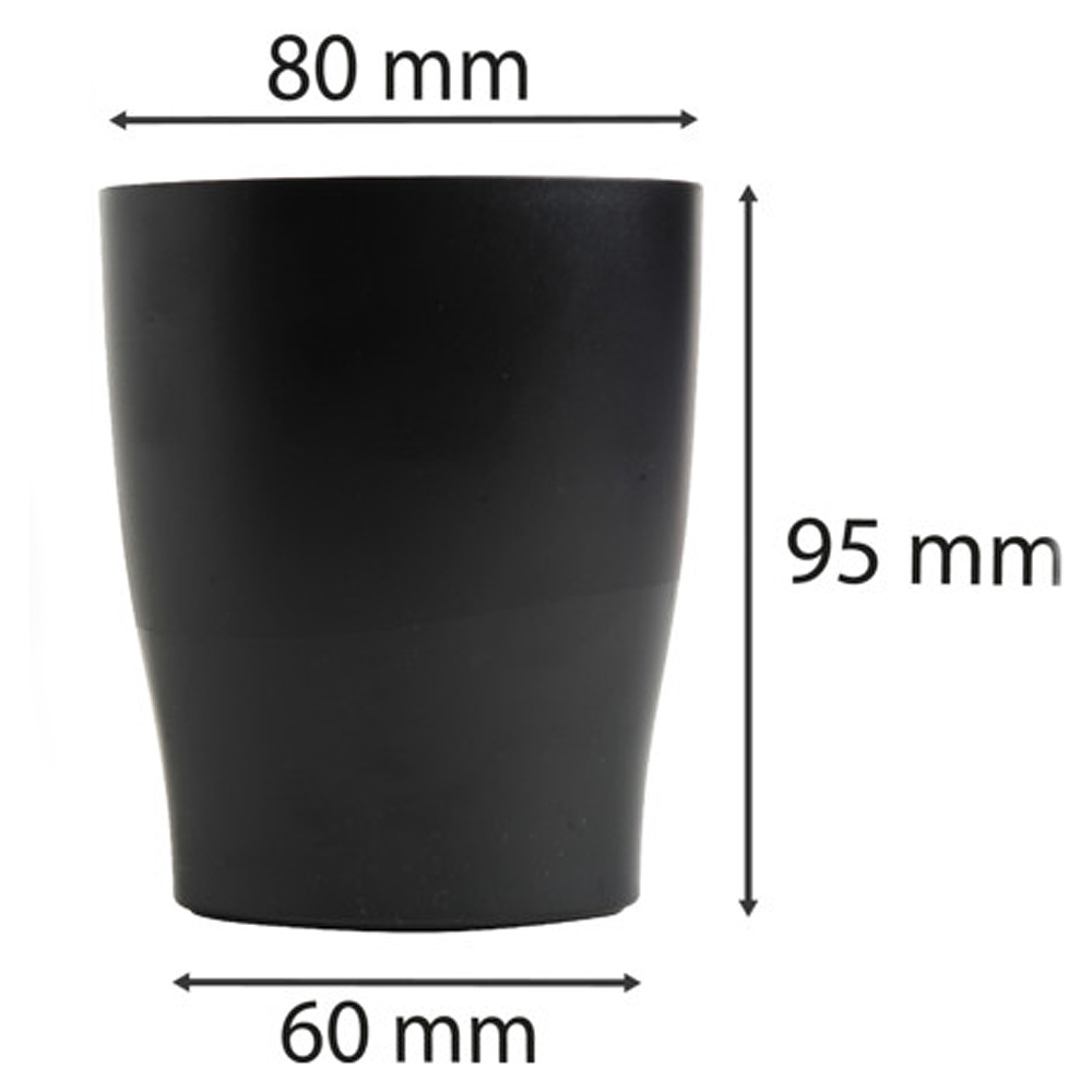 Подставка для ручек "EcoPen", 60x80x95 мм, черный - 2