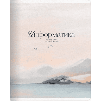 Тетрадь предметная "Seacoast. Информатика", А5, 48 листов, клетка, разноцветный