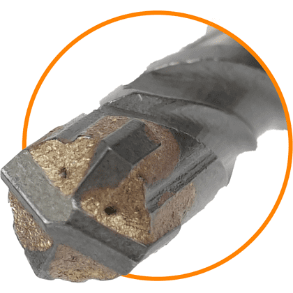 Бур по бетону Deli YS EDH-YCZ16006-E1, 6 x 160 мм, X-Tip, SDS-PLUS - 7 Бур по бетону Deli YS EDH-YCZ16006-E1, 6 x 160 мм, X-Tip, SDS-PLUS - 7