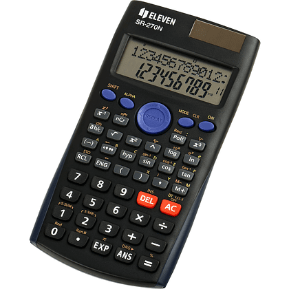 Калькулятор научный Eleven "SR-270N", черный