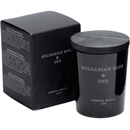 Свеча ароматическая CERERIA MOLLA "Bulgarian Rose & Oud", 70 гр, подарочная упаковка