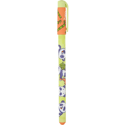 Ручка шариковая "HappyWrite. Мишка", 0.5 мм, зеленый, оранжевый, стерж. синий - 2