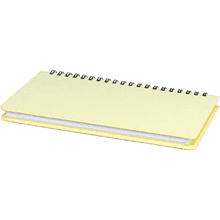 Планер недатированный "Бьянчини", 190х110 мм, 68 листов, желтый