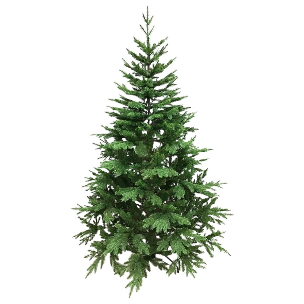 Ель искусственная "Луиза", 1,8 м, 100% литье, зеленый