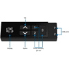 Комплект WellDesk Flagman Bluetooth (регулируемый по высоте каркас арт. 9050841 и столешница арт. 9045844) - 3