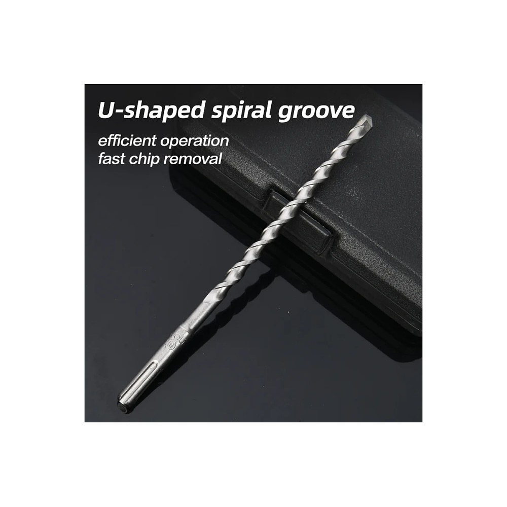 Бур по бетону Deli YS EDH-Y10210, 10x210 мм, SDS-PLUS - 6 Бур по бетону Deli YS EDH-Y10210, 10x210 мм, SDS-PLUS - 6