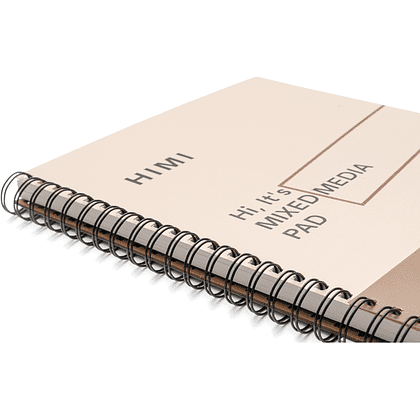 Скетчбук для графики "Himi", 22.8х30.4 см, 180 г/м2, 40 листов - 4