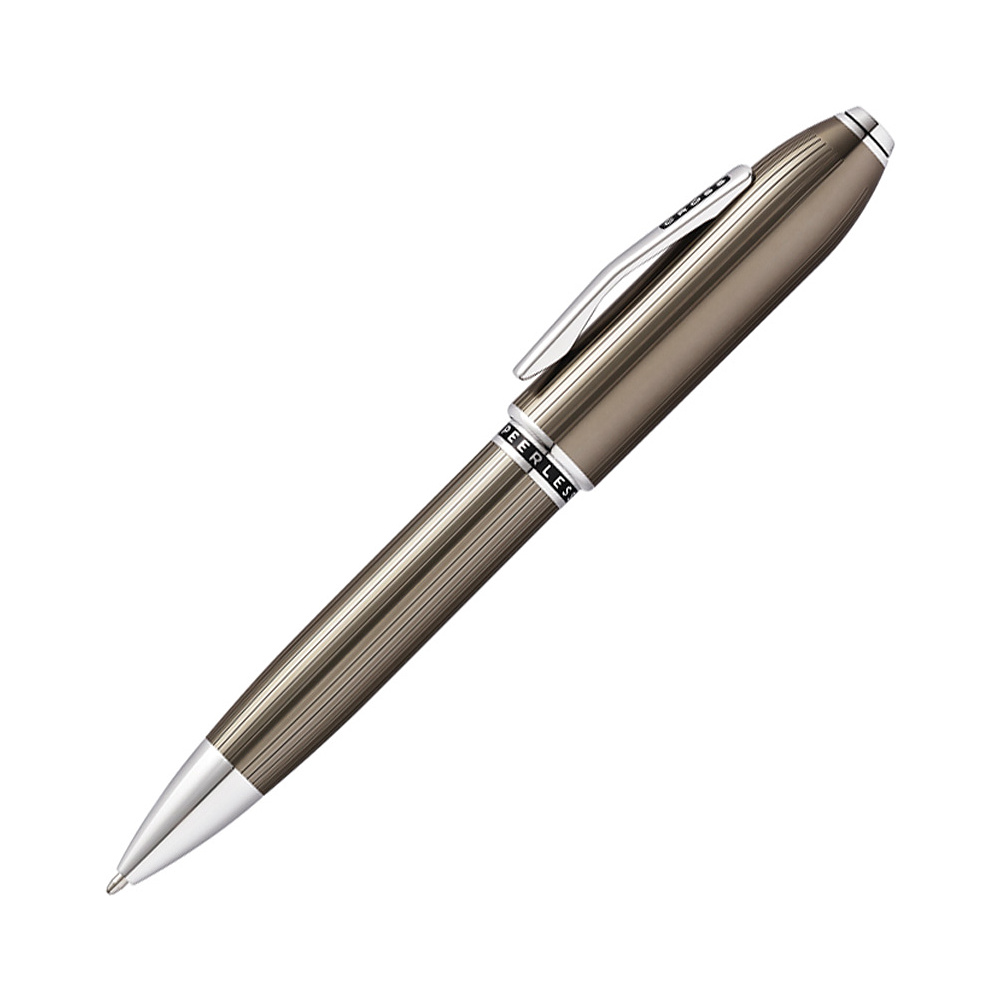 Ручка шариковая автоматическая Cross "Peerless Special-Edition London", 0.7 мм, серебристый, стерж. черный - 2