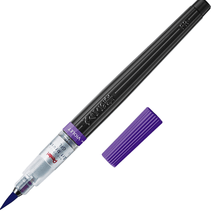 Кисть "Color Brush", фиолетовый, блистер