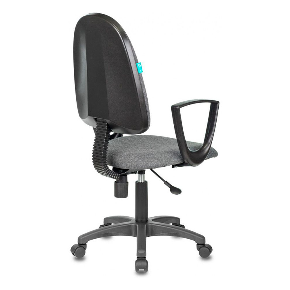 Кресло для персонала "Бюрократ CH-1300N Престиж+", ткань, пластик, серый - 4
