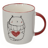 Кружка фарфоровая 