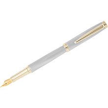 Ручка перьевая "Pierre Cardin Shine", F, серебристый