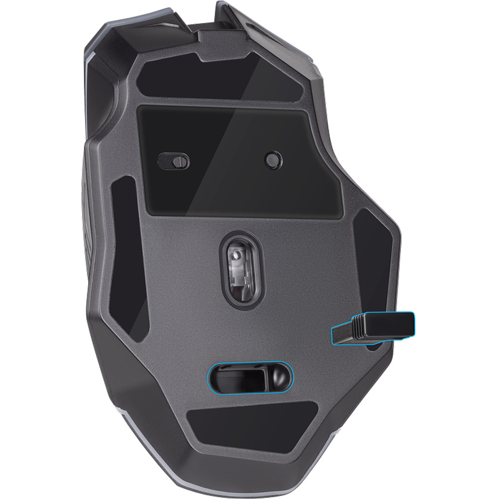 Мышь Defender "URAN GM-503", беспроводная, 1200-3200  dpi, 8 кнопок, черный - 6