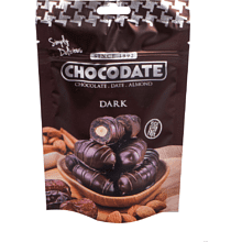 Финики "Chocodate", 100 гр., с миндалем в горьком шоколаде