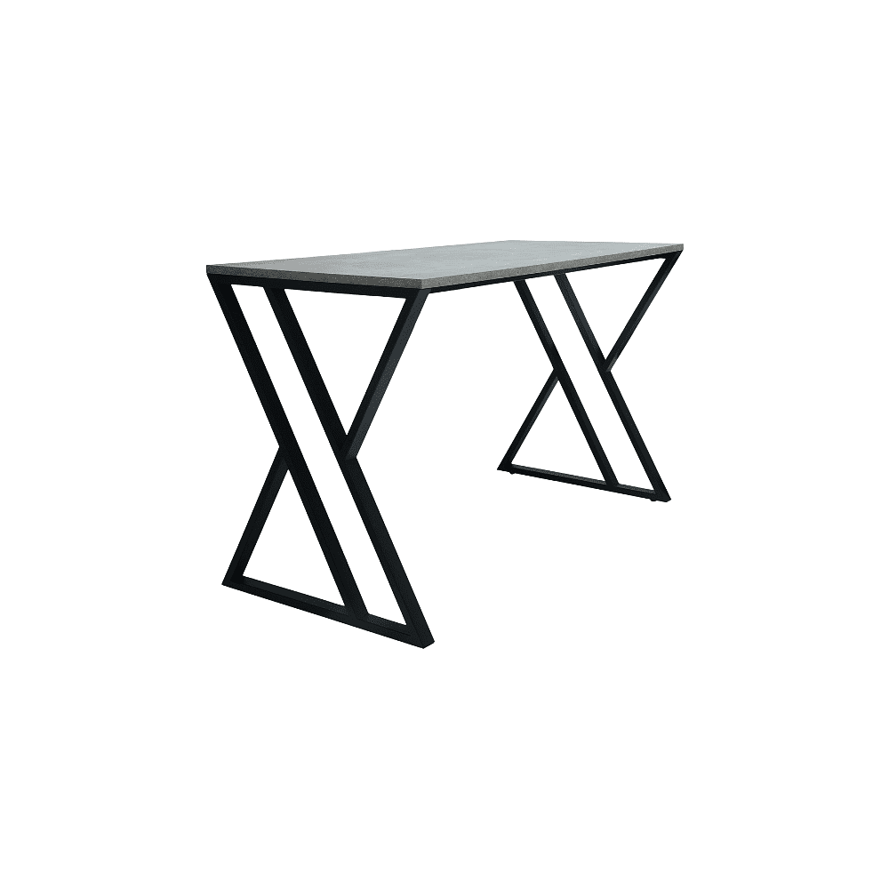 Стол письменный ALLERD GEON, черный муар, Бетон - 2