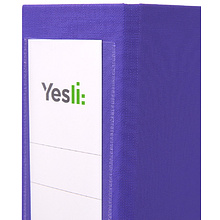 Папка-регистратор "Yesli:", А4, 75 мм, ПВХ, фиолетовый