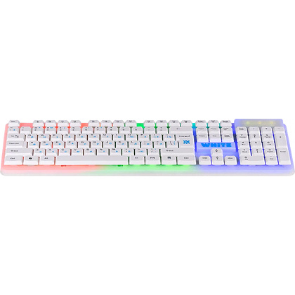 Клавиатура Defender "White Rainbow GK-172 RU", USB, проводная, белый - 3