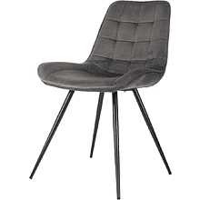 Стул Бюрократ "CH-K2", ткань, темно-серый, металл