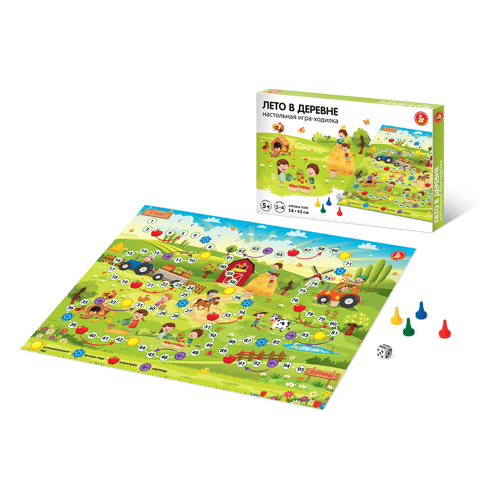 Игра настольная "Лето в деревне" - 2