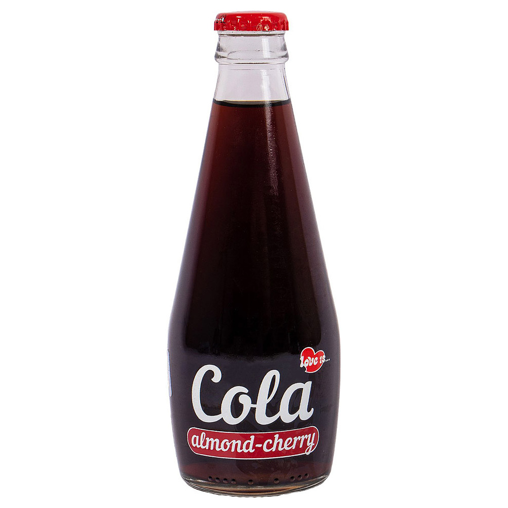 Напиток "Love is...cola", 0.3 л, со вкусом миндаля и черешни