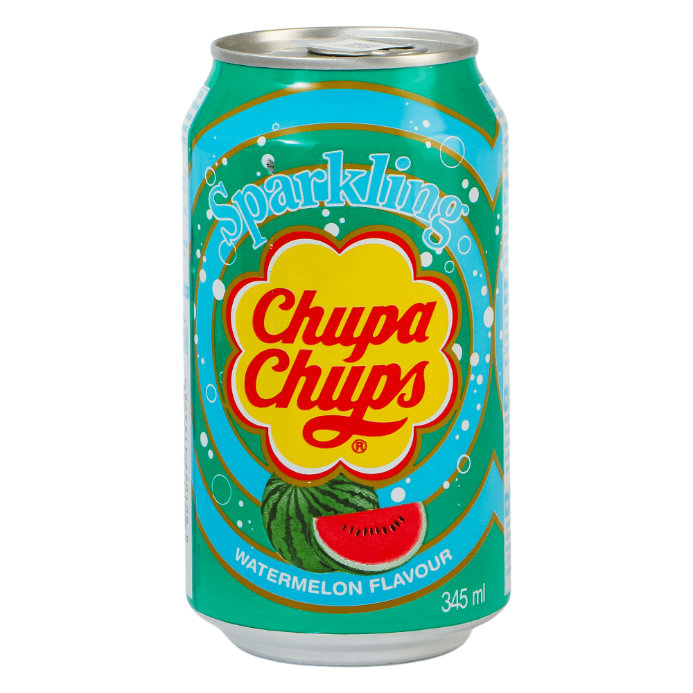 Напиток "Chupa Chups Sparkling" вкус арбуза, 345 мл