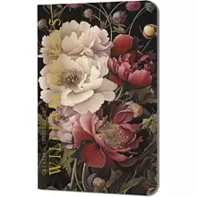 Блокнот "Creative. Inspired by William Morris", 130x210 мм, 32 листа, в линейку, темный