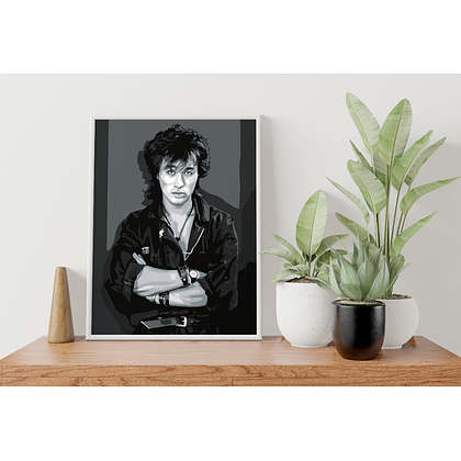 Картина по номерам "Виктор Цой" - 4 Картина по номерам "Виктор Цой" - 4