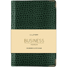 Ежедневник недатированный "Lizard", A5, 152 листа, зеленый