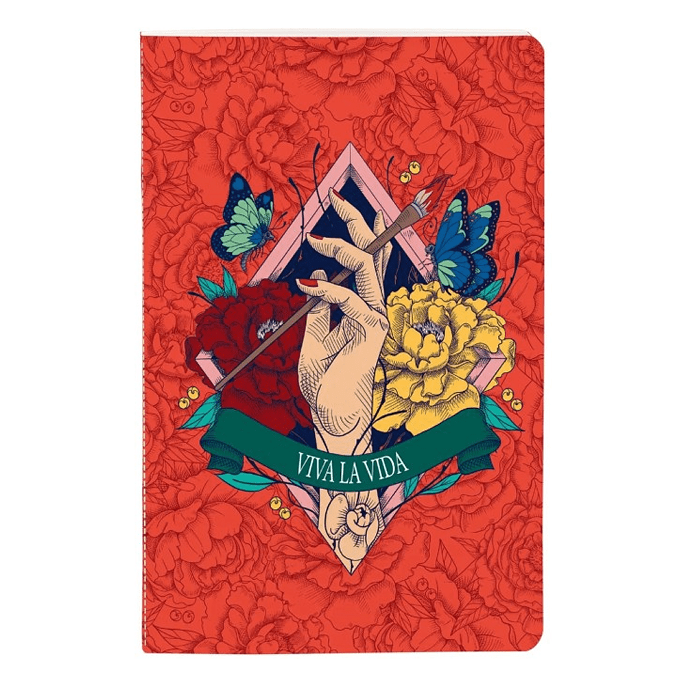 Блокнот "Frida Kahlo", 48 листов, линейка, ассорти - 2