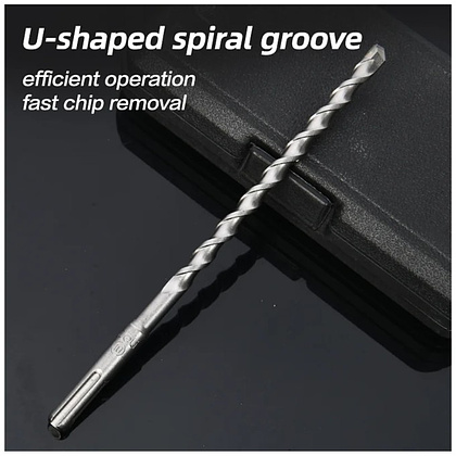 Бур по бетону Deli YS EDH-Y10210, 10x210 мм, SDS-PLUS - 6 Бур по бетону Deli YS EDH-Y10210, 10x210 мм, SDS-PLUS - 6