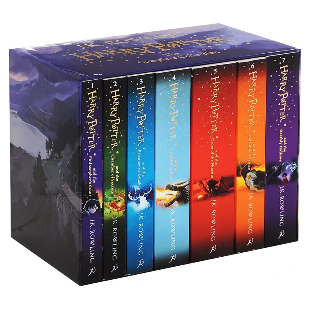 Книга на английском языке "Harry Potter Boxed Set PB 2014", Rowling J.K. 